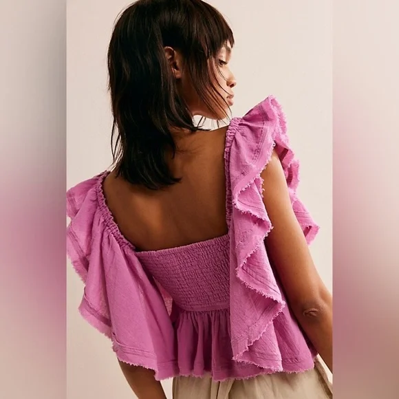 ❤️Free people Make Waves Reversible Top - Picture 4 of 6